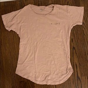 Madewell Embroidered Fitted Tee
